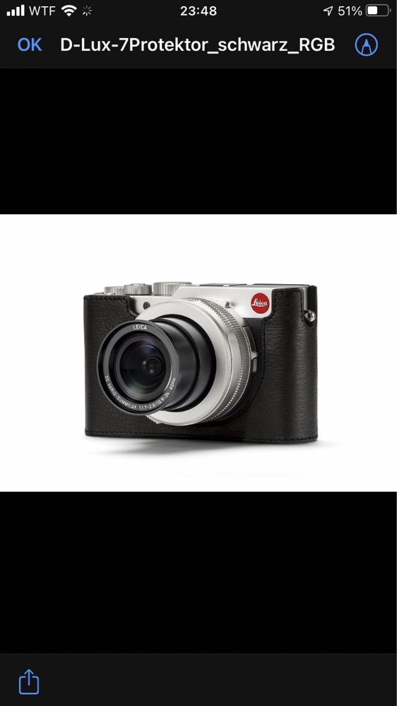 LEICA - Half Case e Strap D-LUX 7