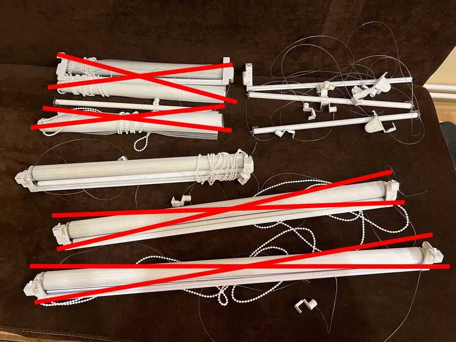 Roleta biała dzień noc (50 cm)