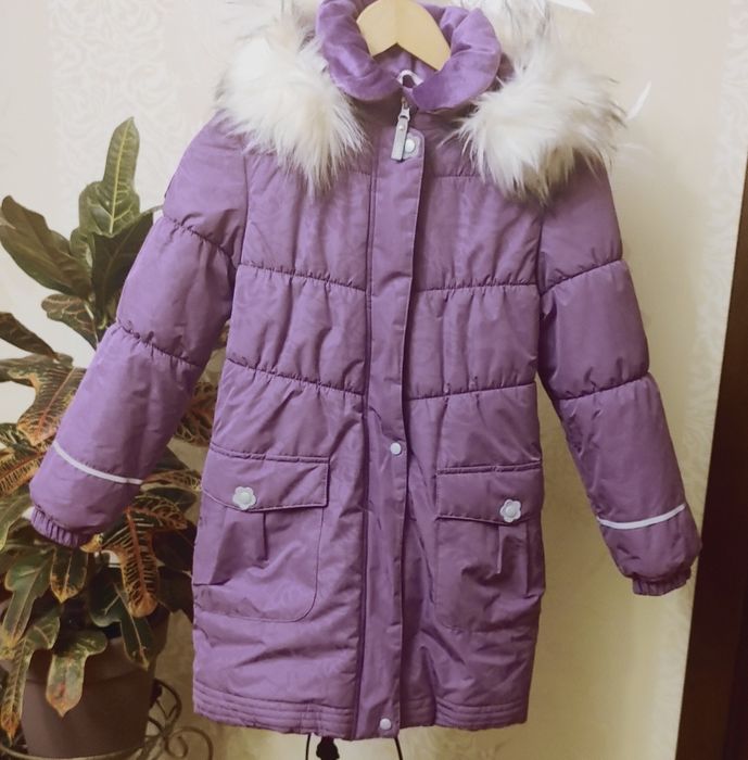 Полцены пальто куртка длинная Lenne грязепруф зимове зимнее комбинезон