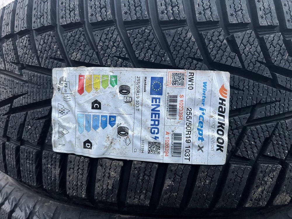 (12шт) нові 255/50R19 Hankook Winter I'Cept X RW10 (103T) зимові шини