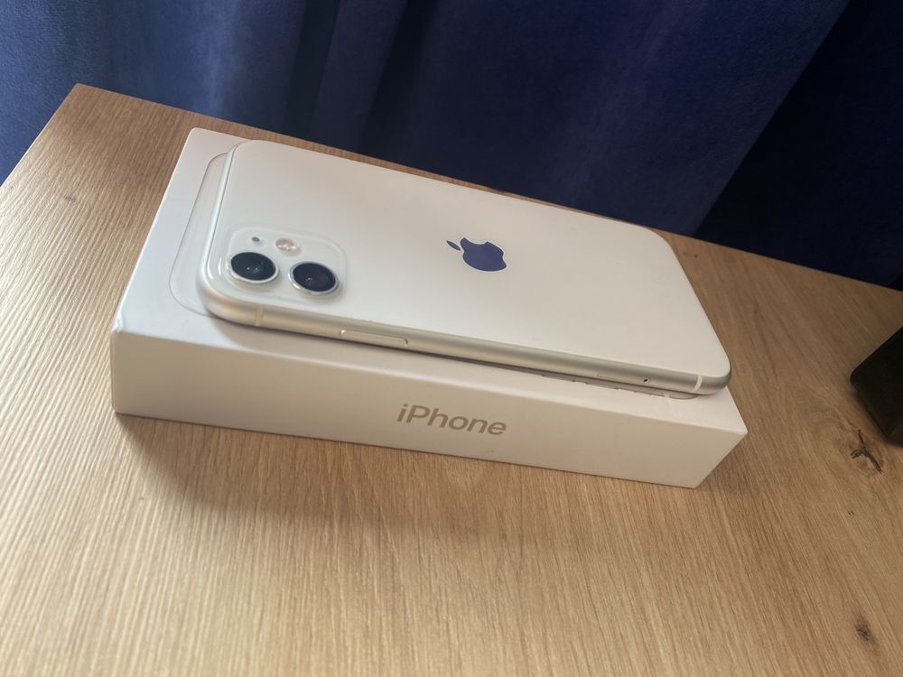 Stan idealny ! Iphone 11 white stan jak nowy.100%sprawny