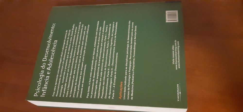 Livro novo Psicologia do Desenvolvimento