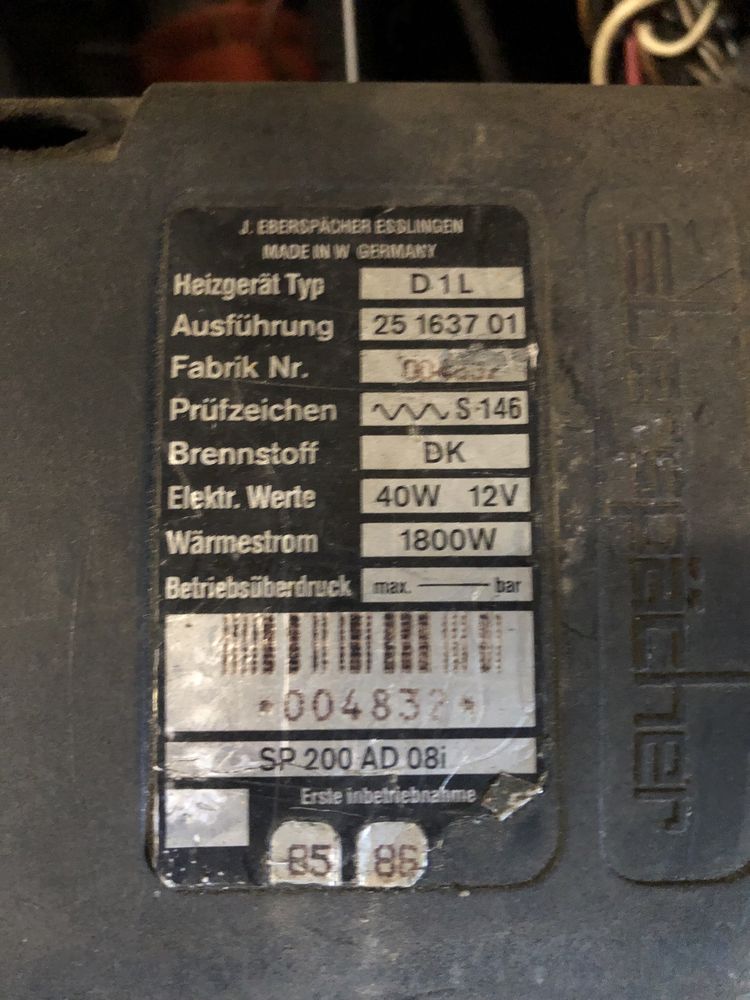 Автономка 12 v webasto