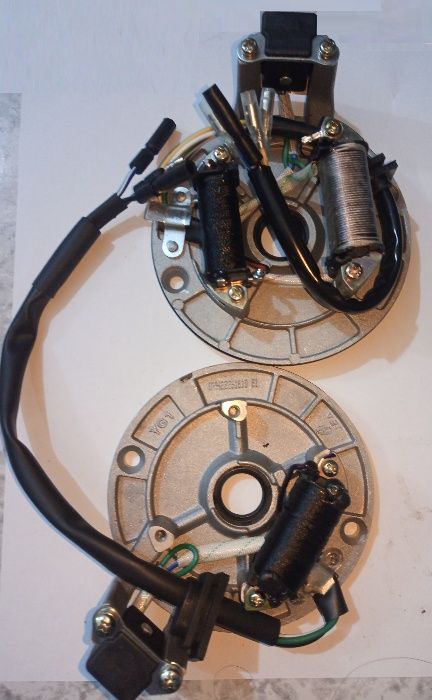 Parte elétrica bobine pit bike e stator bobines magnetico yamaha pw50