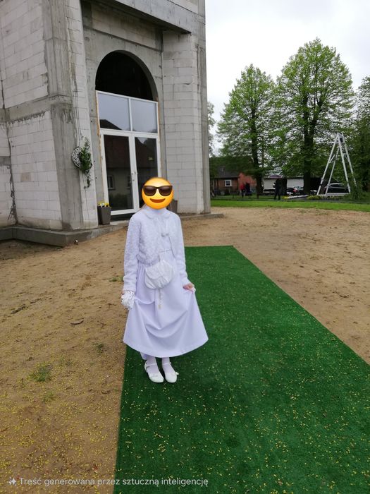 Zestaw komunijny dla dziewczynki