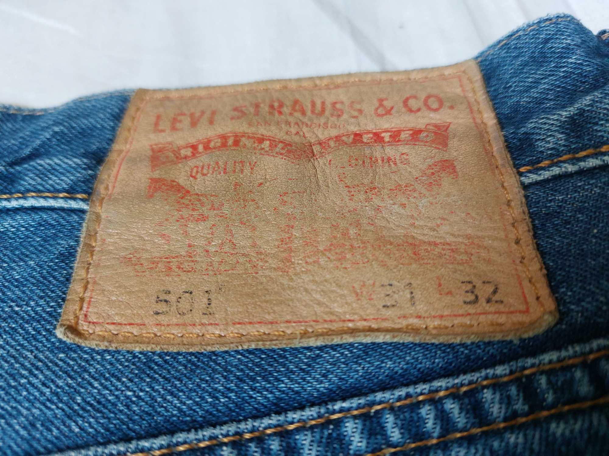 Джинси Levis 501 розмір W31 L32 джинсы