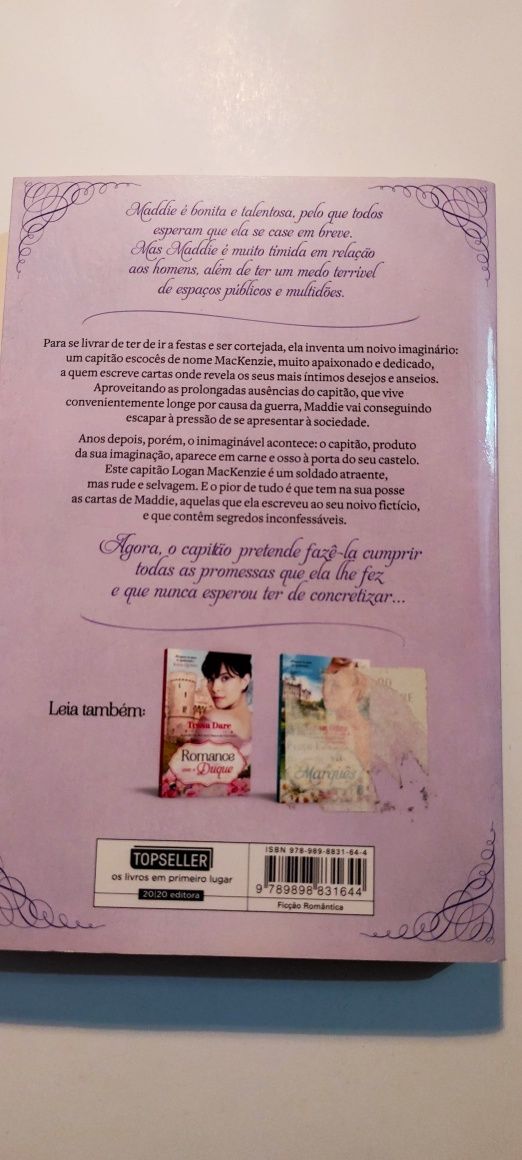 Livro A prometida do capitão - Tessa Dare