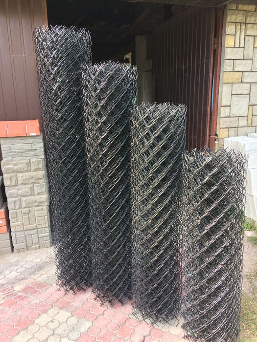 Siatka ocynk + PCV 1,25m