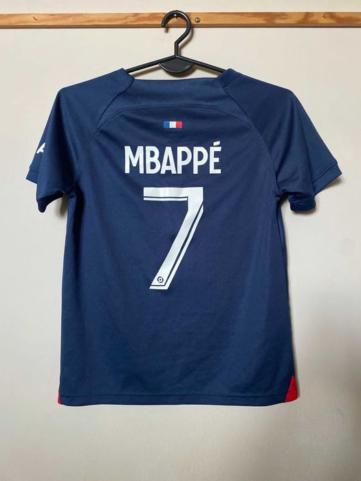 Paris Saint Germain - nr 7 MBAPPE - 2022 - 2023 - dziecięcy - UNIKAT
