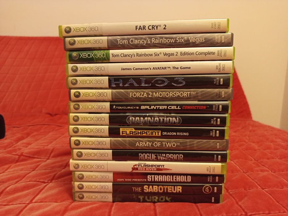 Xbox 360 com jogos