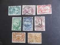 Selos Portugal 1898 - Caminho Marítimo Completo