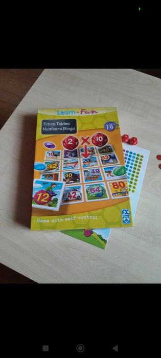 Gra dla dzieci bingo/nauka mnożenia
