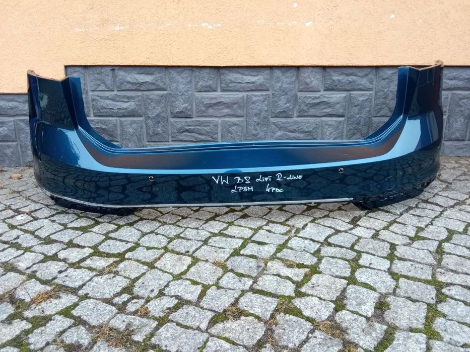 ZDERZAK TYŁ TYLNY VW PASSAT B8 LIFT R-LINE KOMBI LP5M PDC