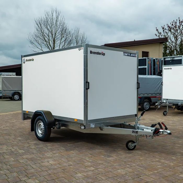 Brenderup Cargo CD260  Przyczepa Samochodowa Brenderup Cargo 155x260x150 DMC 750 kg HAMOWANA