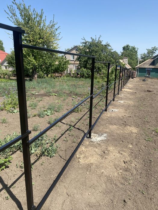 Купить забор з профілю кривий ріг ворота відкатні розпашні кривий ріг