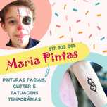 Tatuagens Temporárias com Tinta e Pinturas Faciais