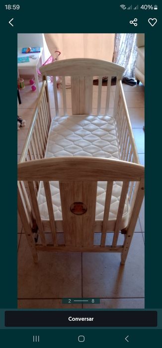 Berço para bebé em ótimo estado