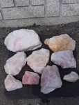 Lote de  Pedras de Quartzo rosa