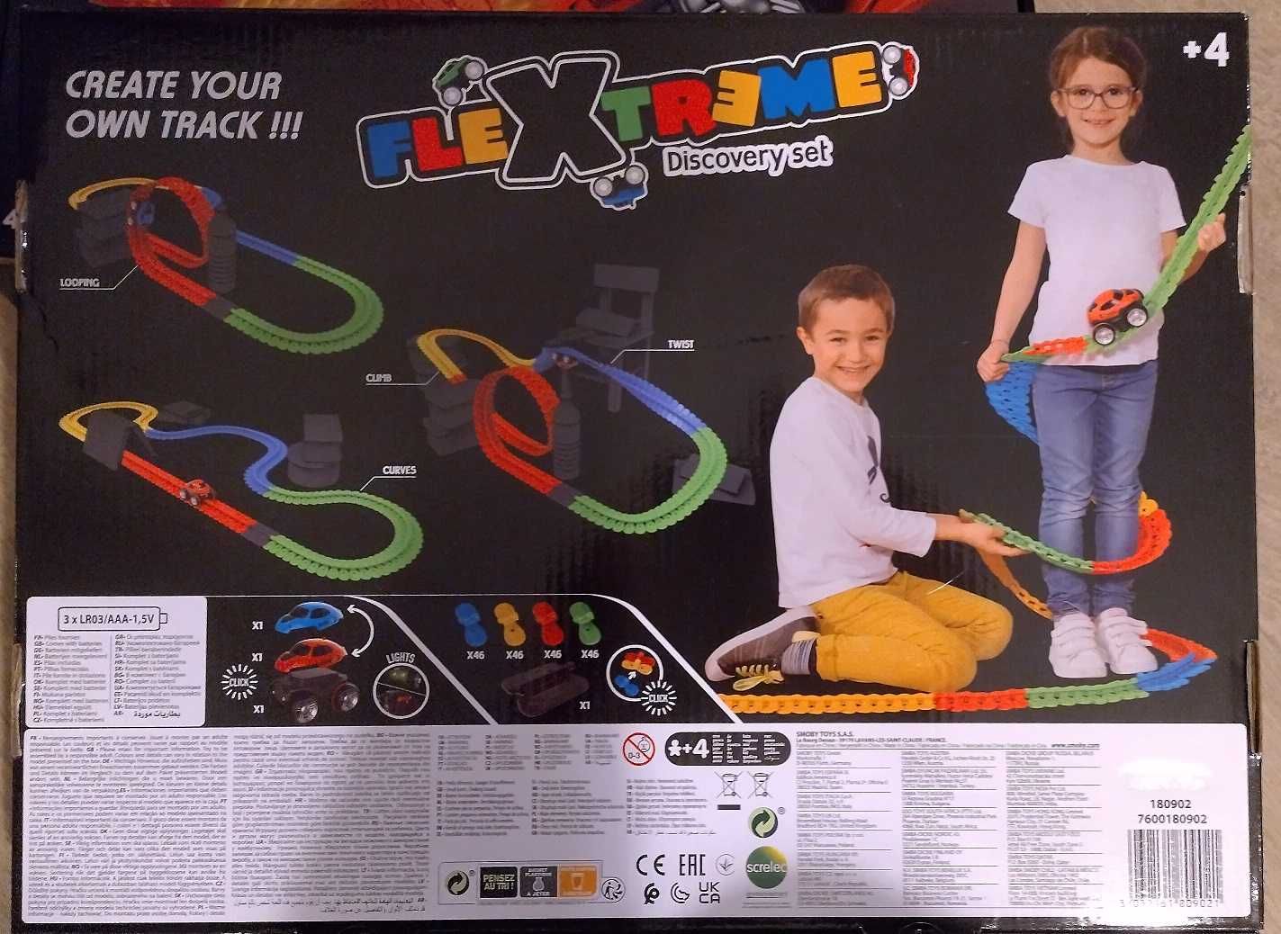 SMOBY FLEXTREME super tor rajdowy z samochodem do ewolucji i wyścigów