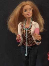 Lalka Barbie weterynarz