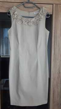 Orsay sukienka ołówkowa kolor beż, rozmiar 38