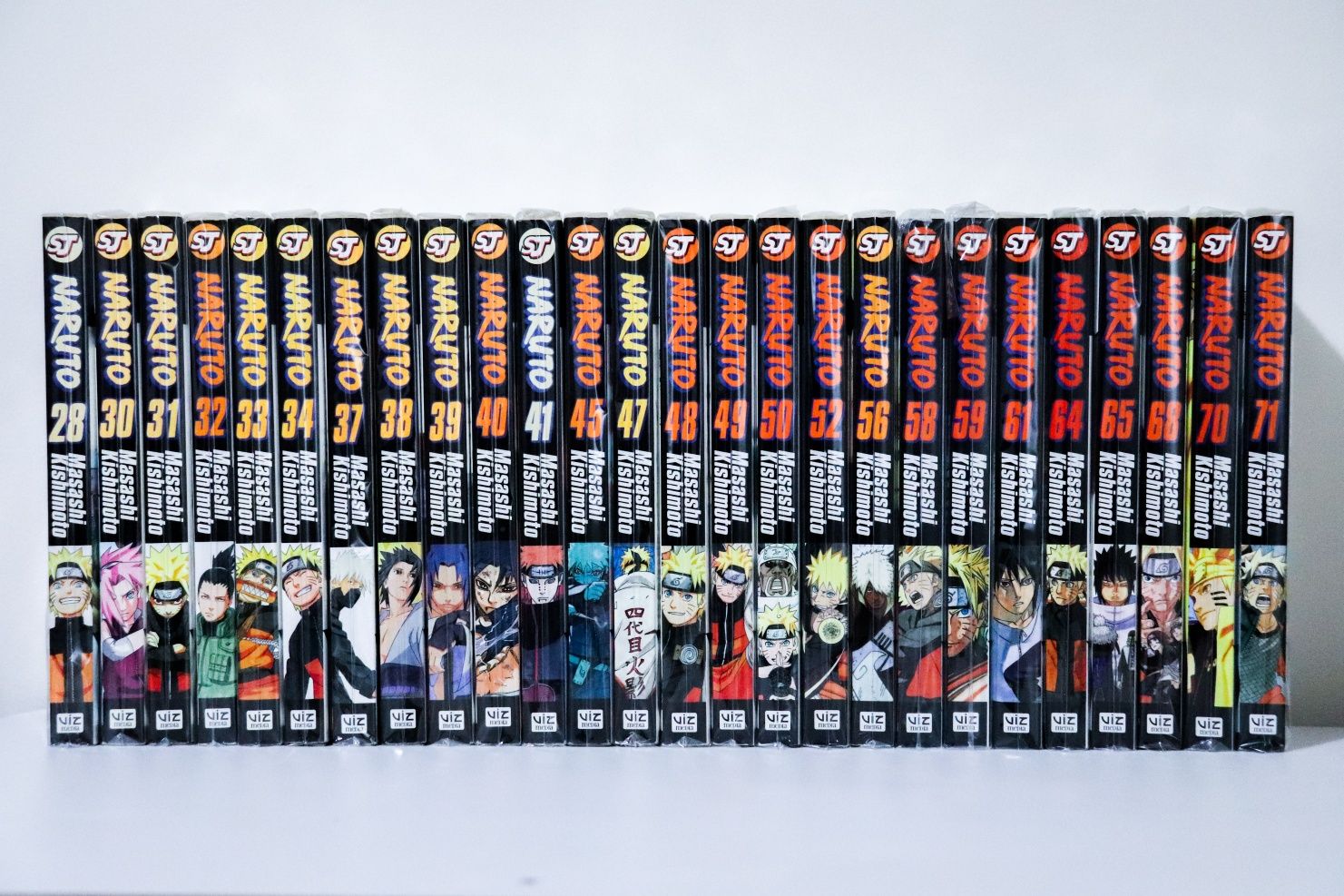 Mangá Naturo Clássico E Shippuden