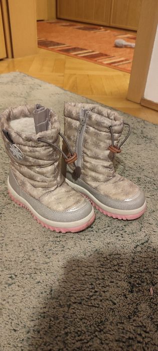 Śniegowce buty zimowe dla dziewczynki 28 cupcake