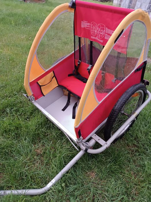 Przyczepka rowerowa dla dzieci