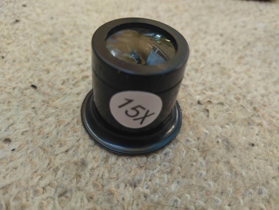 Микроскоп 30х лупа глазная складная нержавейка