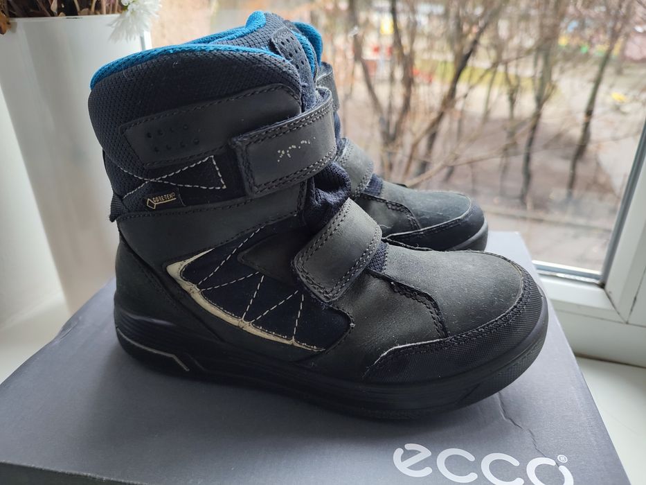 Дитячі зимові чоботи черевики для хлопчика Ecco 33 р