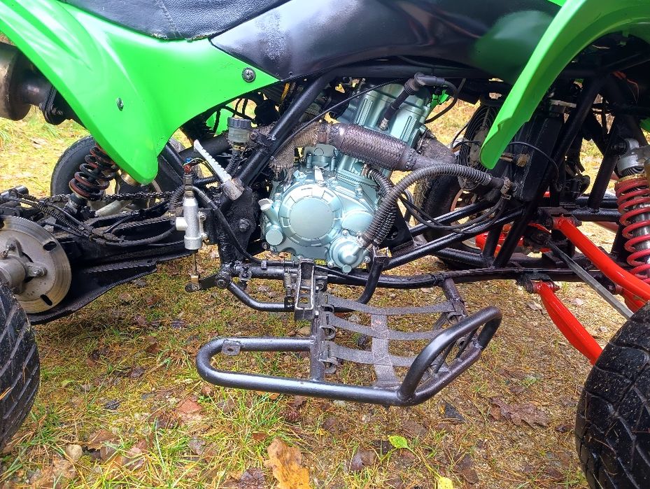 Quad shinray/Bashan 250 zarejestrowany z nowym silnikiem