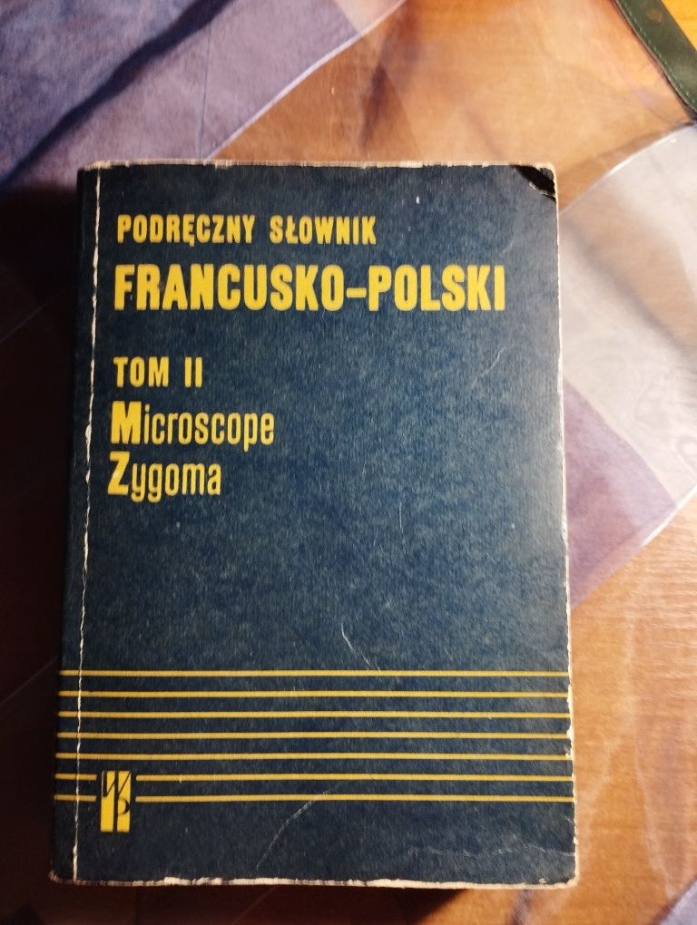 Podręczny słownik francusko-polski Microscope Zygoma
