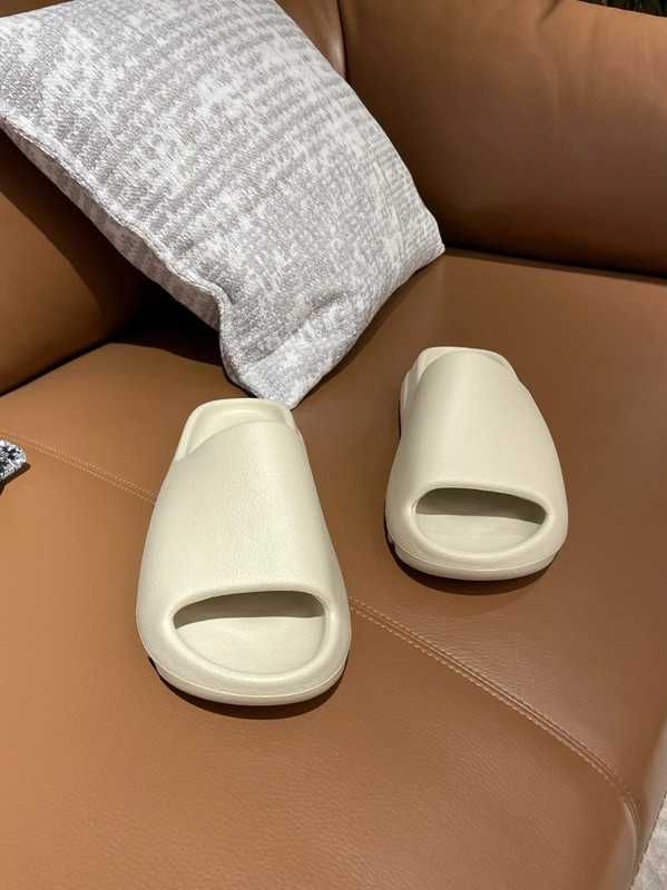 nowy adidas YeezySlide Biały Moda rozmiar.45