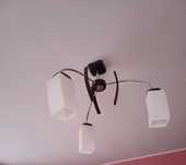 Lampa, żyrandol biały