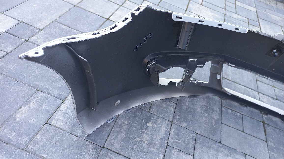 Vw golf vi 6 zderzak przód przedni  spryski czujniki srebrny la7w