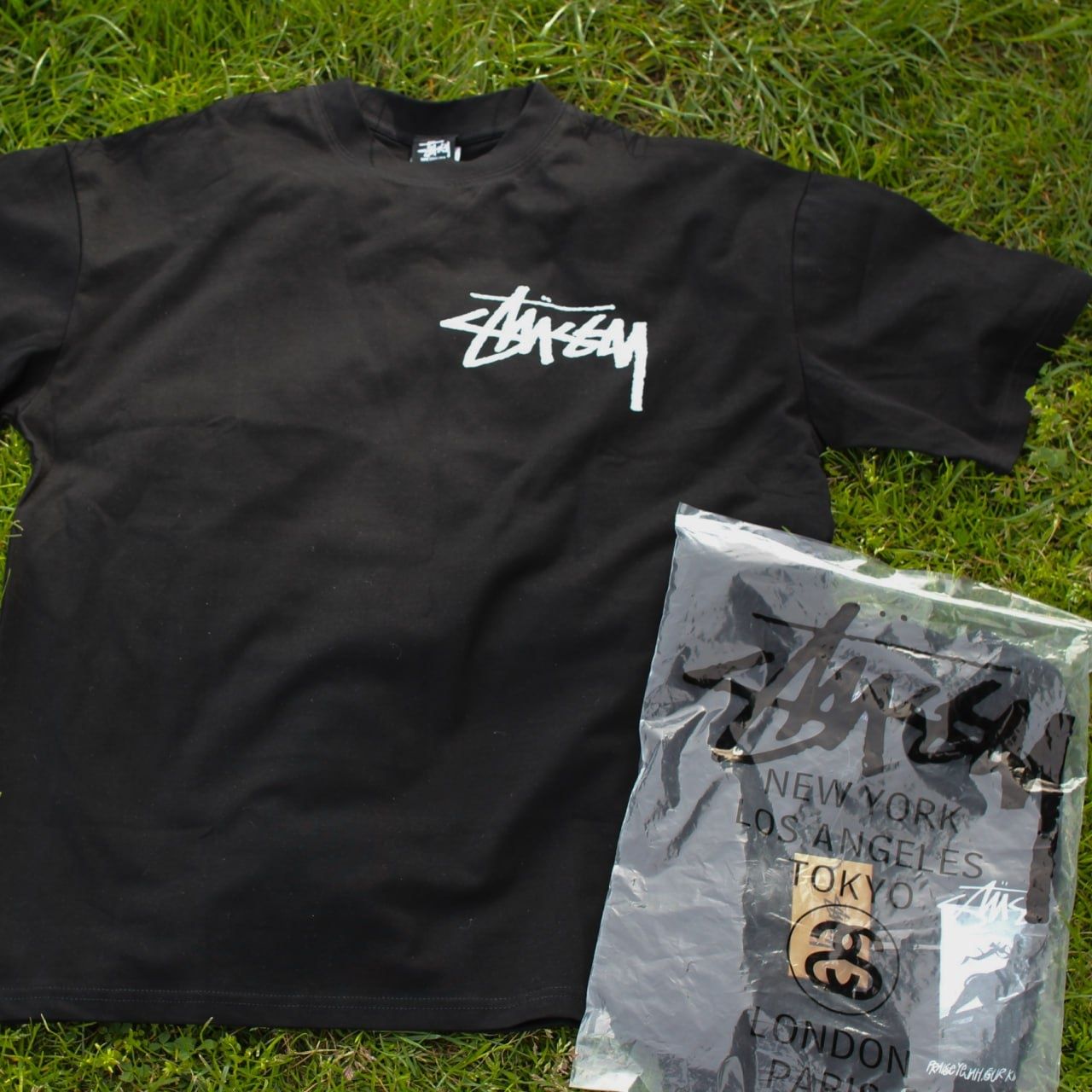 Футболка stussy black