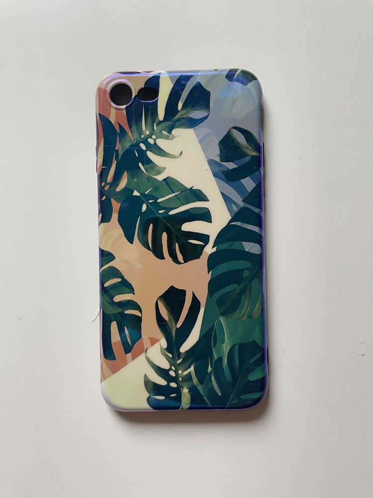 iPhone 7 case obudowa etui futerał monstera kwiaty roślinna