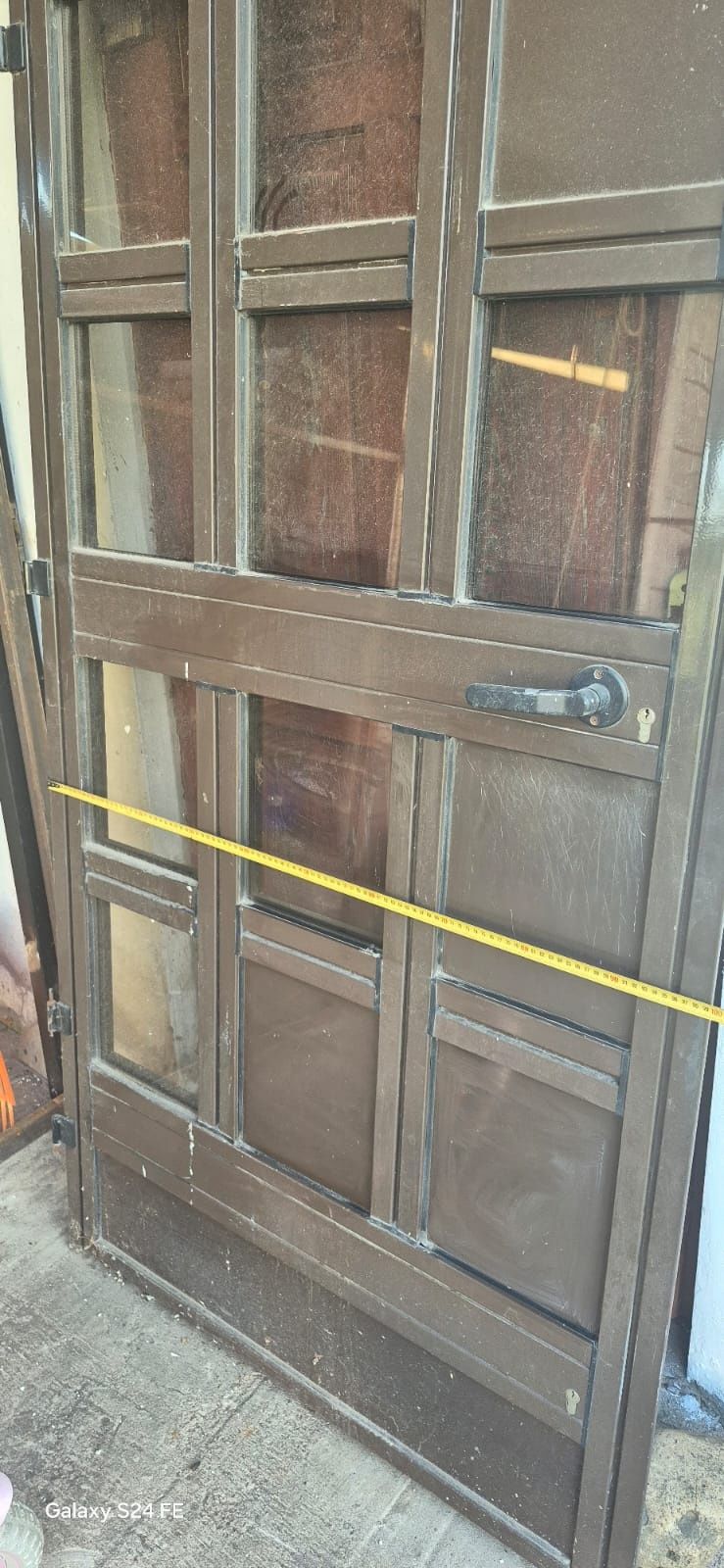 Drzwi zewnetrzne aluminiowe przeszklone !