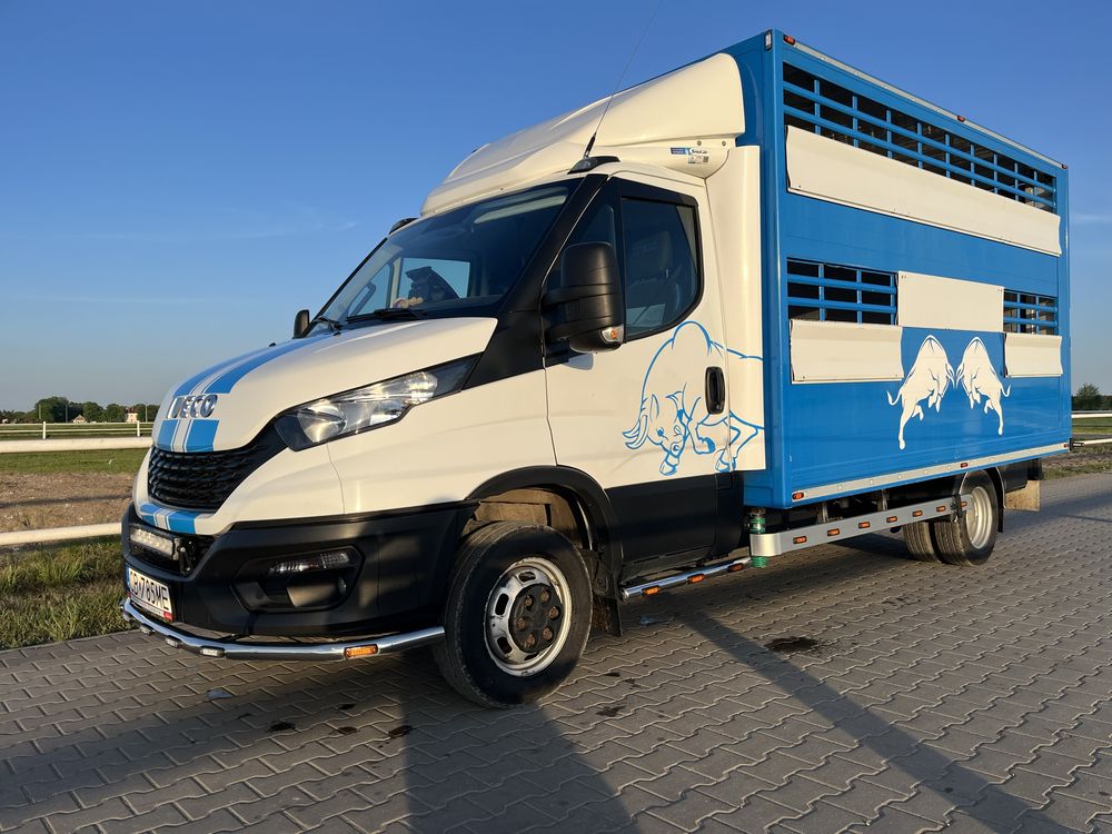 Zamiana Iveco Daily 50C18 ( do bydła, żywca, zwierząt, koni)