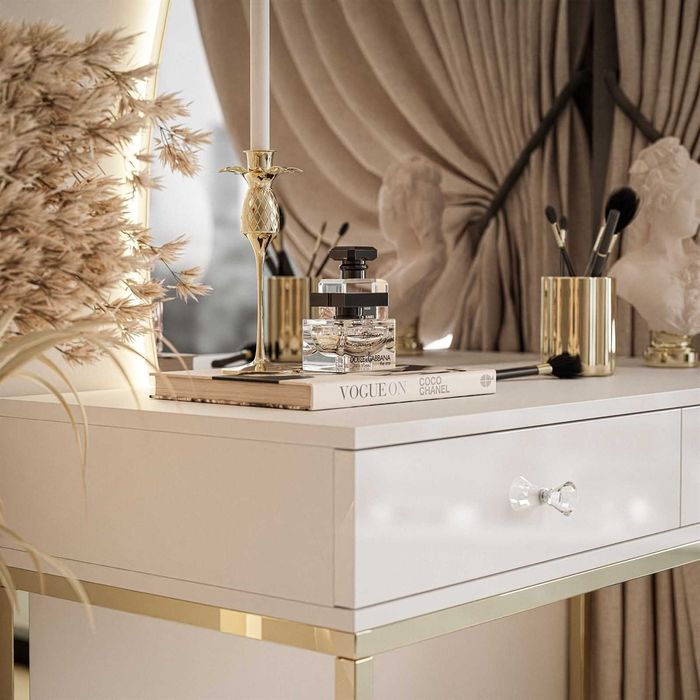 Toaletka Quin z lustrem DARMOWA DOSTAWA buenodesign.pl