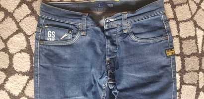 Granatowe jeansy s