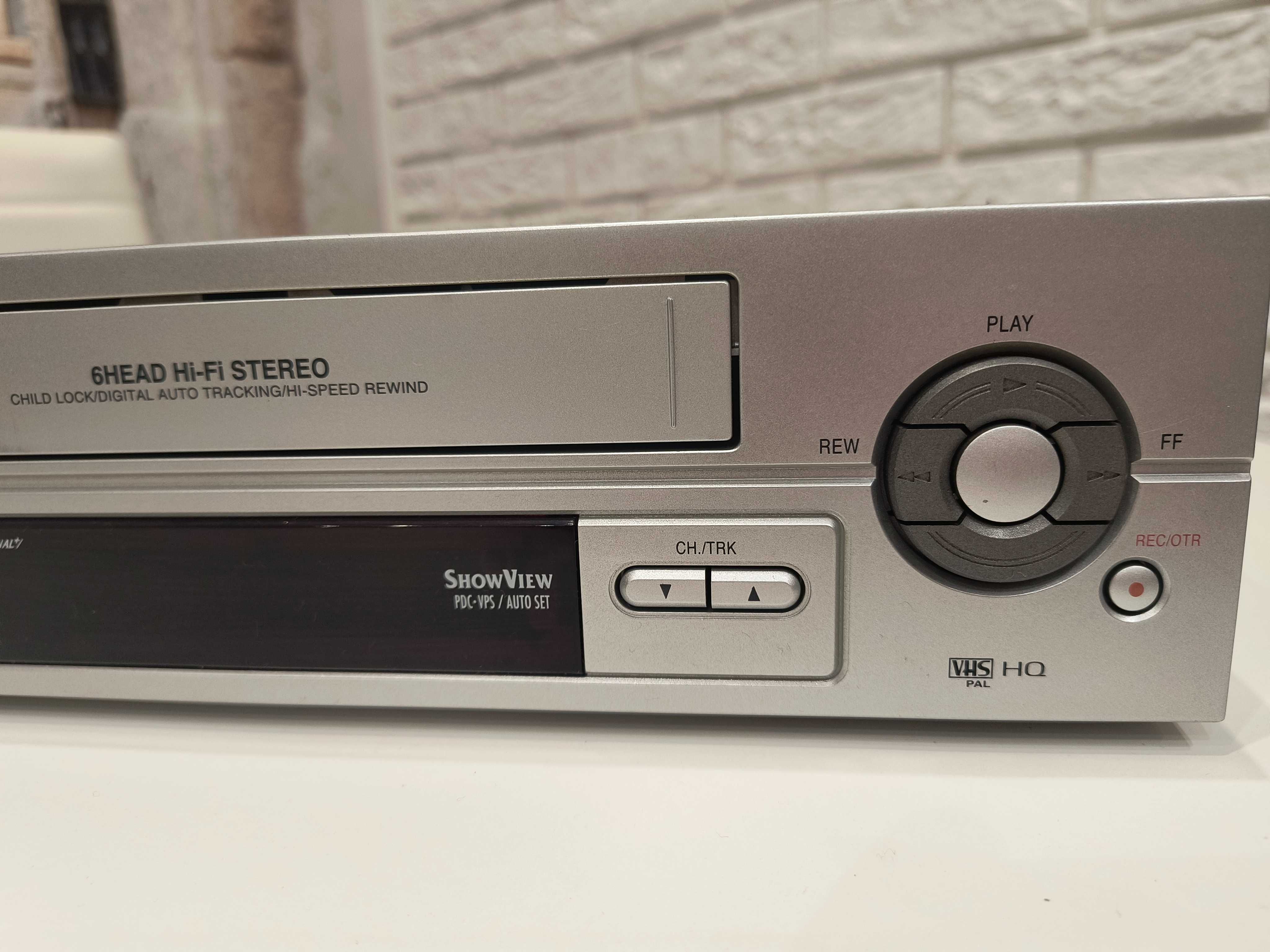 SEG VR50 / HI-FI Stereo / 6 Głowic / Magnetowid Video VHS
