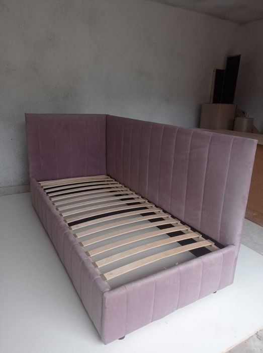 Łóżko tapicerowane KORNER 90/120/140/160/180/200 x200cm narożnikowe