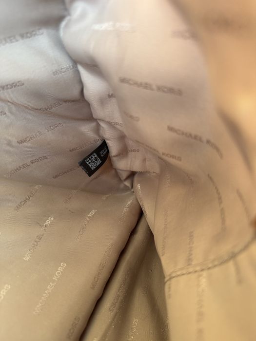 Michael Kors MK torba shopper szopperka duża monogram vanilla