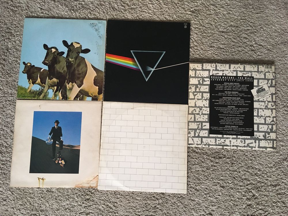 Lote 2 discos vinil Pink Floyd