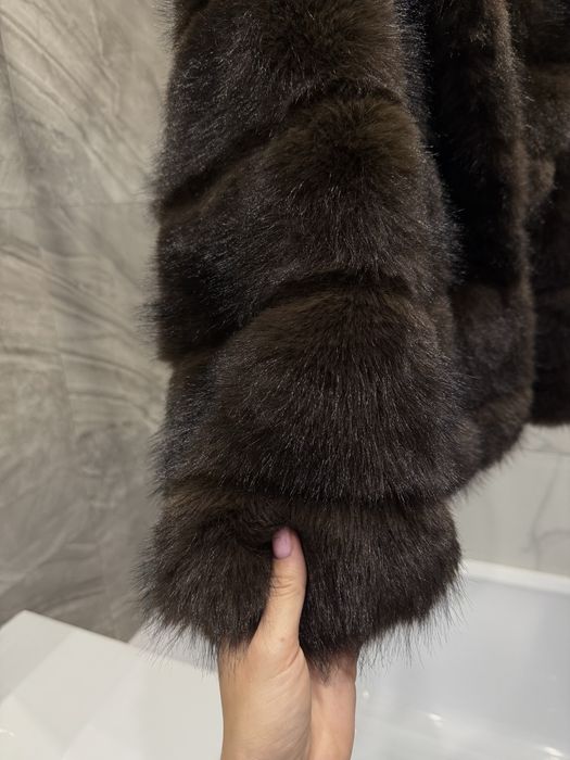 шоколадна шуба під норку