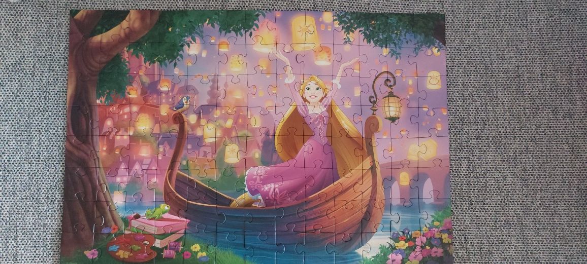 Disney Księżniczki puzzle zaplątani merida