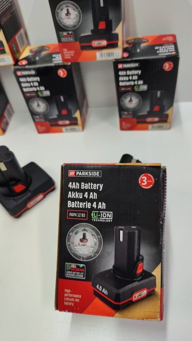 НОВ ОРИГИНАЛ аккумулятор Parkside PAPK 20 B3/12В/4А/батарея/акумулятор