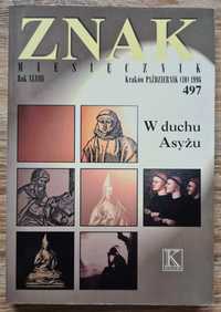 Miesięcznik ZNAK, 1996, W duchu Asyżu