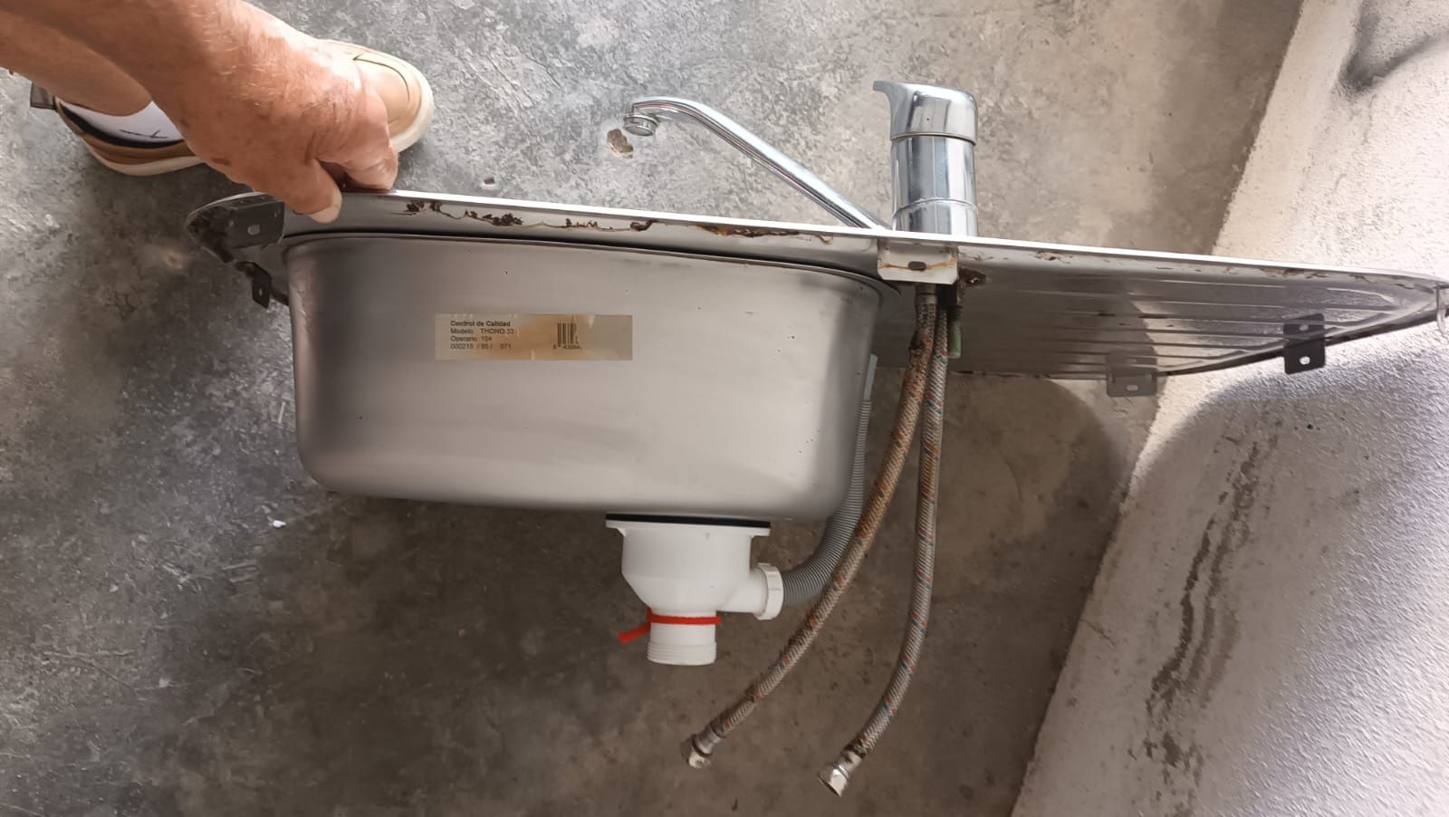 Cuba em inox para cozinha